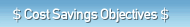Cost Savings Initiatives